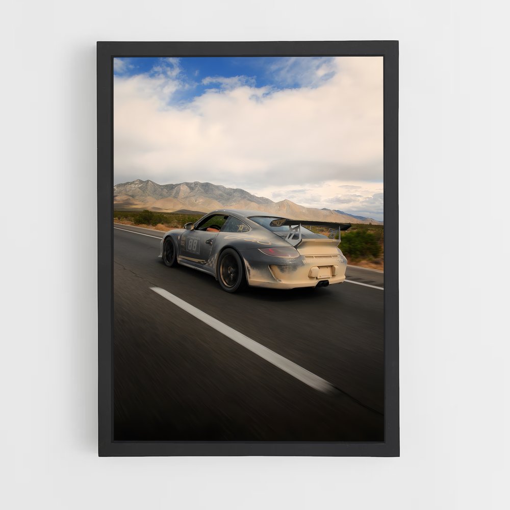Poster splendide GT RS – affiche Porsche (vue 2)